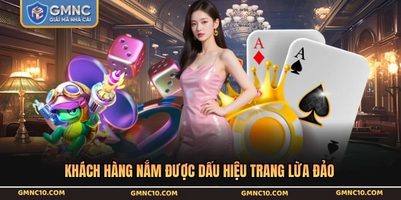 Khách hàng nắm được dấu hiệu trang lừa đảo