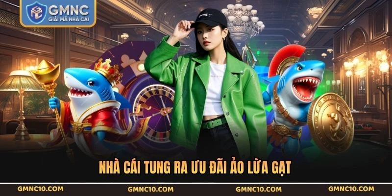 Nhà cái tung ra ưu đãi ảo lừa gạt 